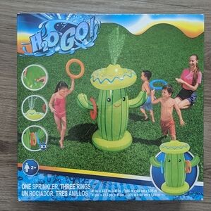 Cactus Sprinkler with Rings - Green